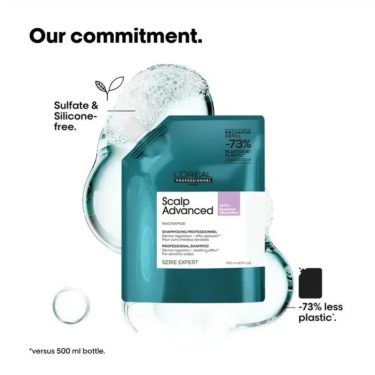 Scalp Advanced Anti-Discomfort Shampoo Refill Kit - 500 mL - Image 6