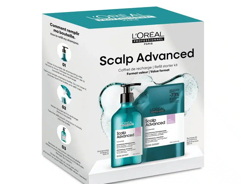 Scalp Advanced Anti-Discomfort Shampoo Refill Kit - 500 mL
