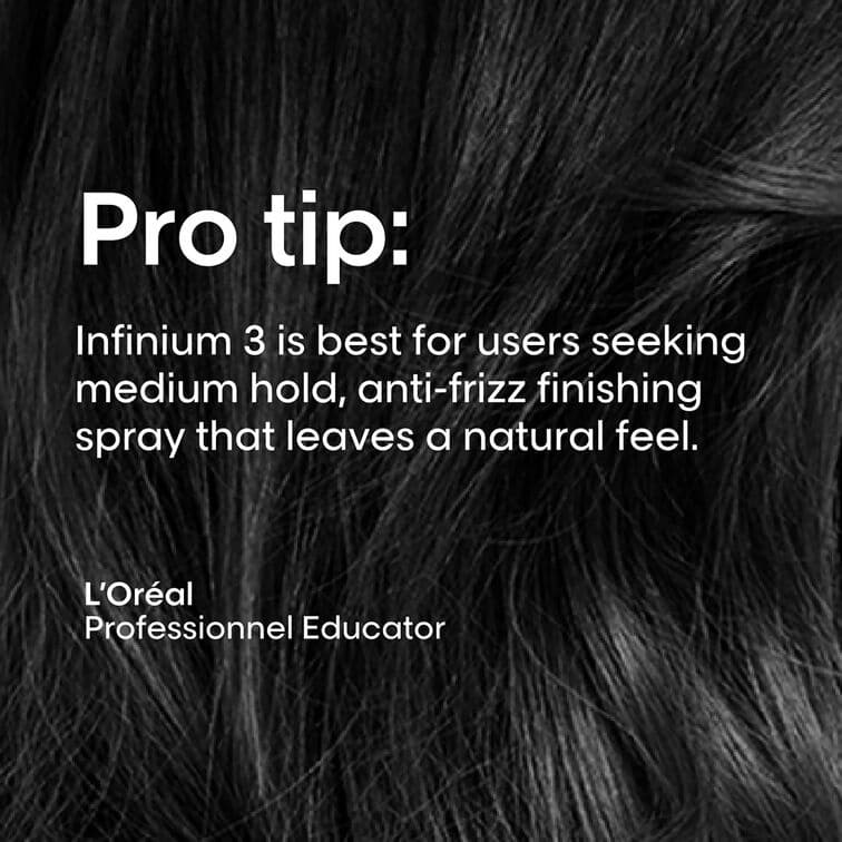 L'Oreal Professionnel - Tecni Art Infinium 3 Medium Hold Hairspray - Image 2